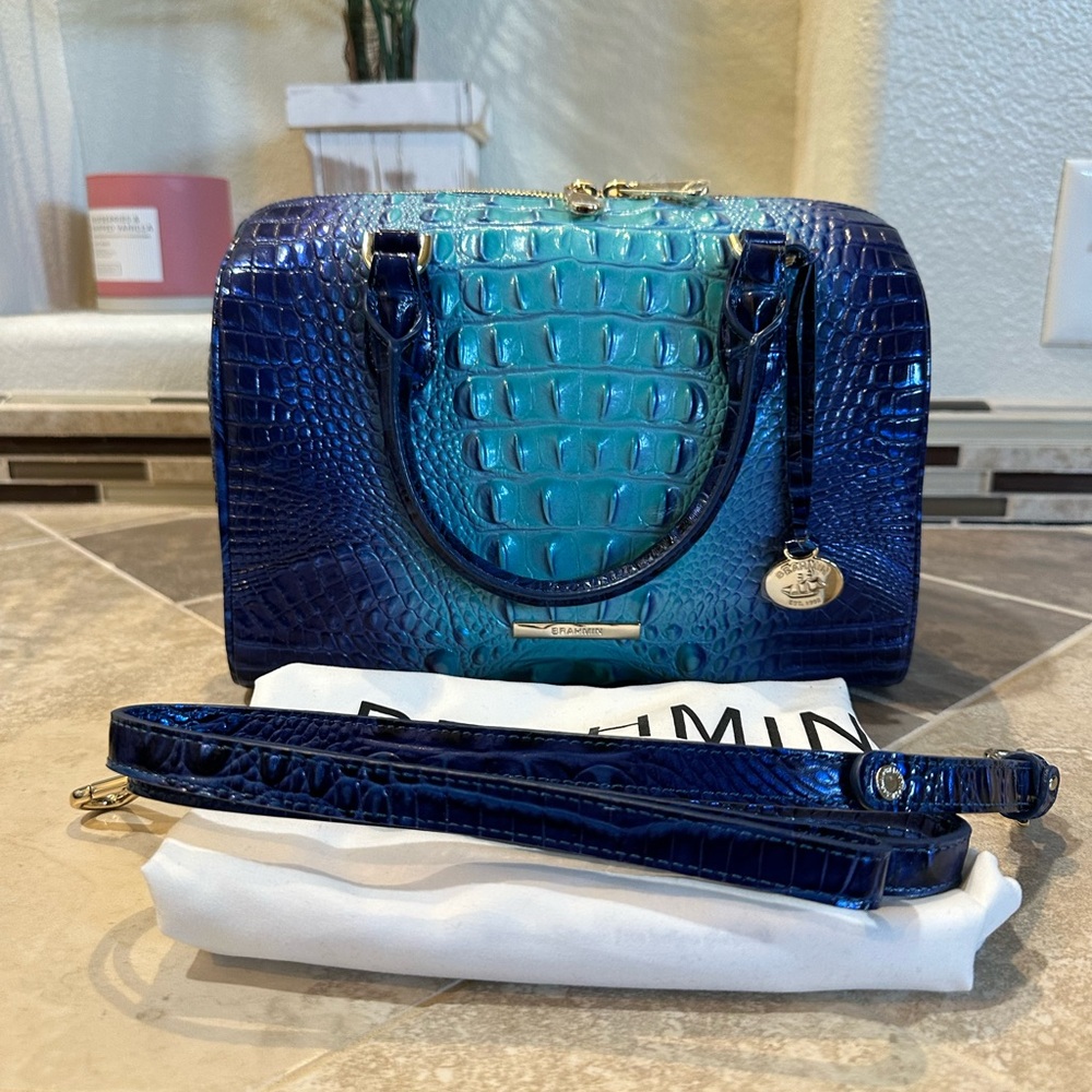 Brahmin Stacy Affinity Ombré Melbourne Satchel